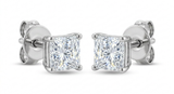 The Solvere Princess Four-Prong Earrings