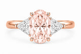 Élodie Oval Engagement Ring