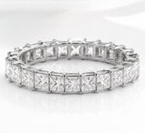 Diamond wedding band - radiant - lab-grown