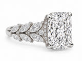 Adèle de Diamond Engagement Ring - Radiant - Lab-Grown
