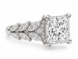 Adèle de Diamond Engagement Ring - Princess - Lab-Grown