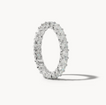 Diamond wedding band - cushion - Lab-Grown
