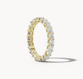 Diamond wedding band - cushion - Lab-Grown