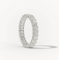 Diamond wedding band - radiant - lab-grown