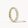 Diamond wedding band - East West Radiant - Lab-Grown