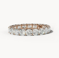 Diamond wedding band - cushion - Lab-Grown