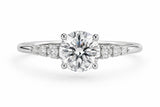 Celine Round Engagement Ring
