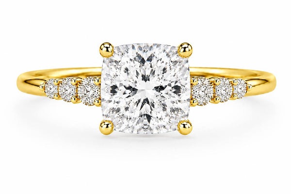 Celine Cushion Engagement Ring