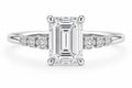Celine Emerald Engagement Ring