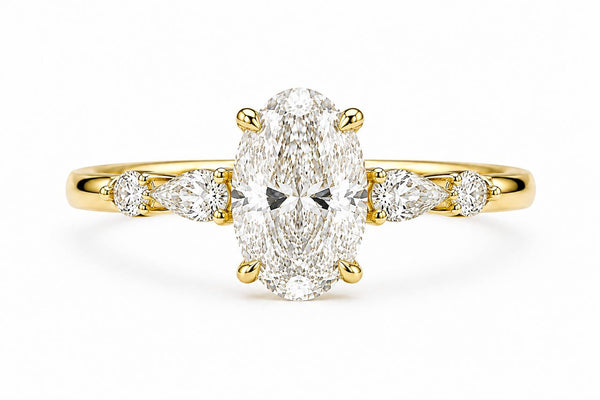 Celine Oval Engagement Ring