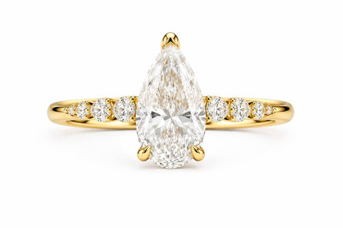 Celine Pear Engagement Ring