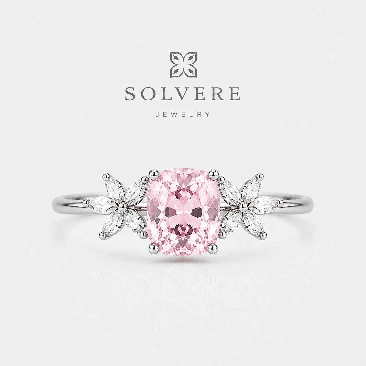 Aurélia Cushion Engagement Ring