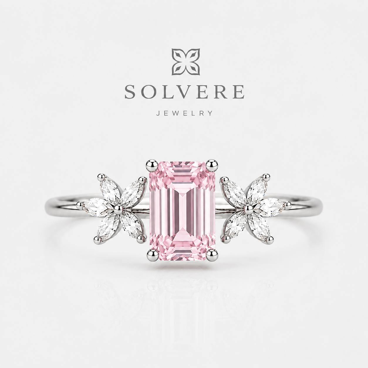 Aurélia Emerald Engagement Ring
