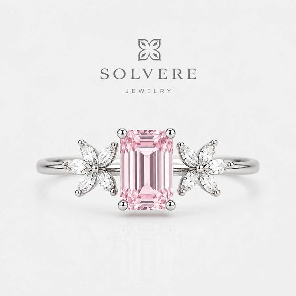 Aurélia Emerald Engagement Ring
