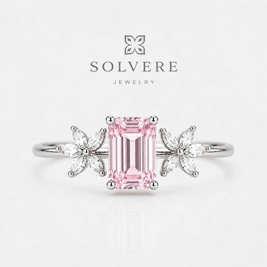 Aurélia Emerald Engagement Ring
