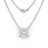 The Solvere Princess Pendant Necklace - Natural