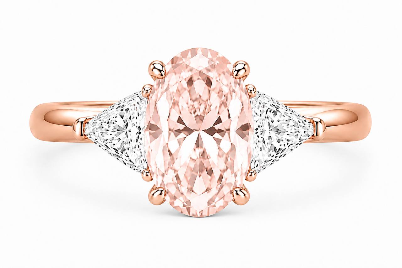 Élodie Oval Engagement Ring