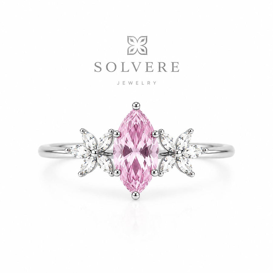 Aurélia Marquise Engagement Ring
