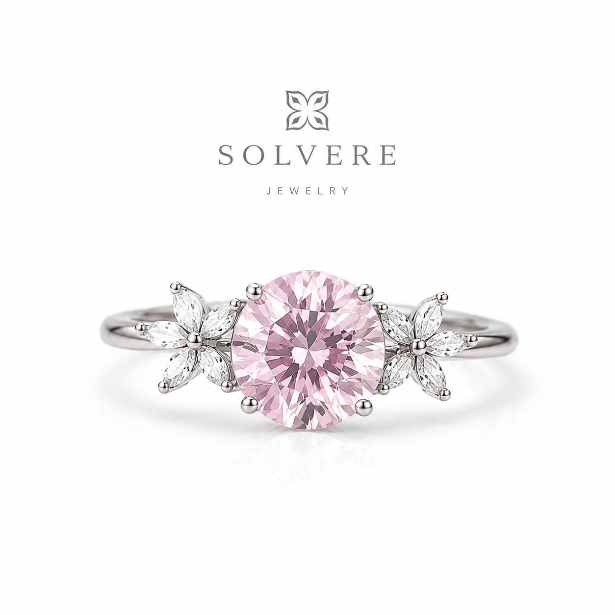 Aurélia Round Engagement Ring