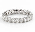Diamond wedding band - round - lab-grown