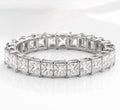 Diamond wedding band - radiant - lab-grown