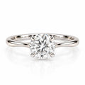 Freesia Hidden Halo Diamond - Round - Natural