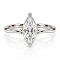 Freesia Hidden Halo Diamond - Marquise - Natural