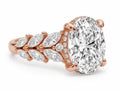 Adèle de Diamond Engagement Ring - Oval - Natural