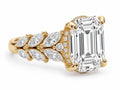 Adèle de Diamond Engagement Ring - Emerald - Lab-Grown