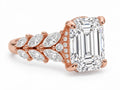 Adèle de Diamond Engagement Ring - Emerald - Lab-Grown