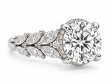 Adèle de Diamond Engagement Ring - Round - Natural