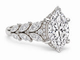Adèle de Diamond Engagement Ring - Marquise - Lab-Grown